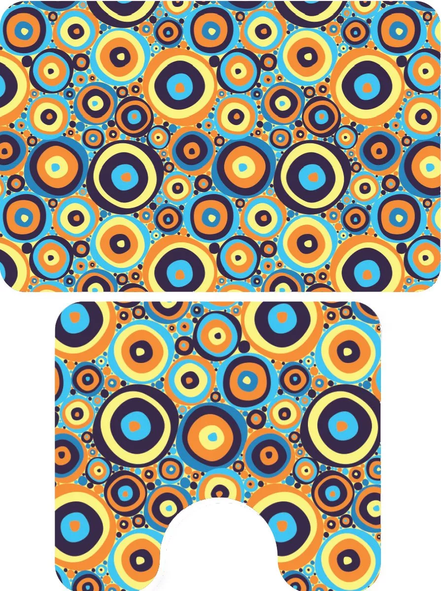 

Коврик Veragio Carpet VR.CPT-7200.07 Bubbles комплект