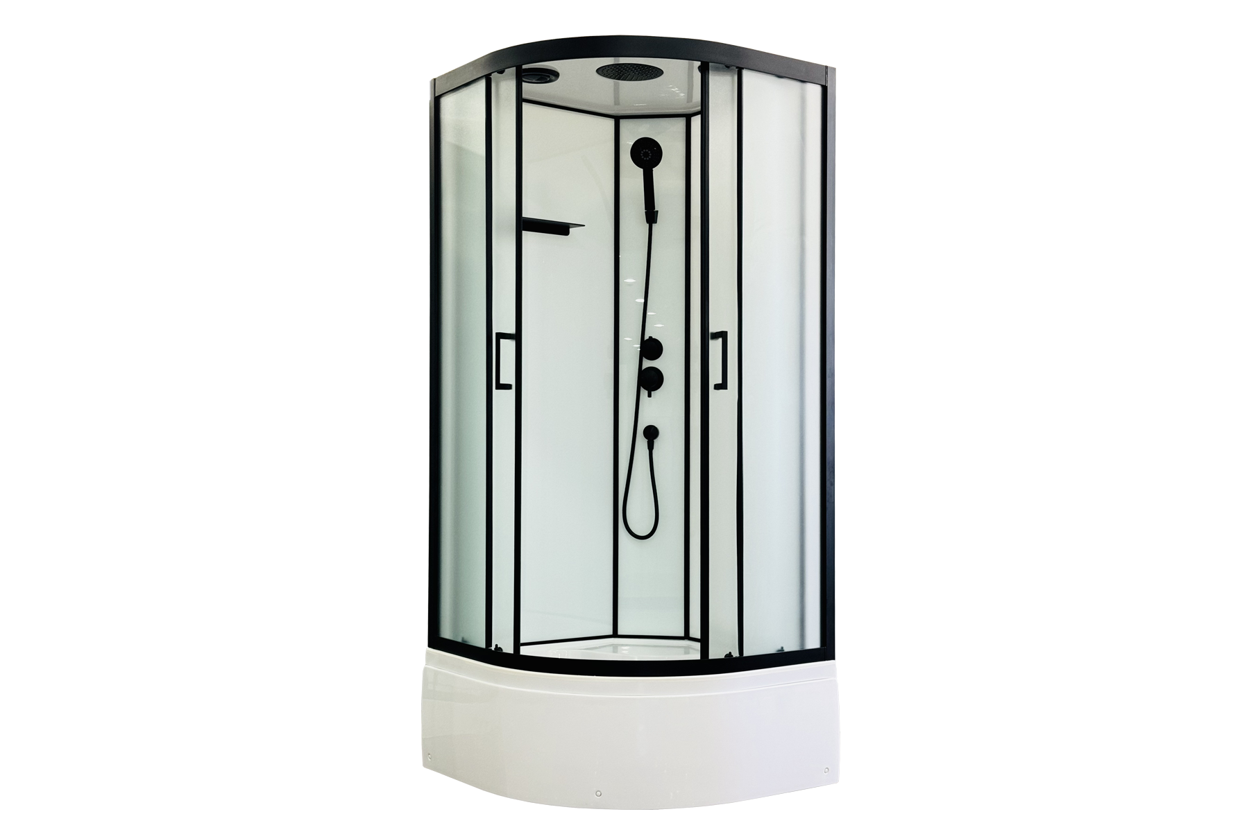 Душевая кабина Royal Bath FATO RB 90CK-М-BL (рифленое)