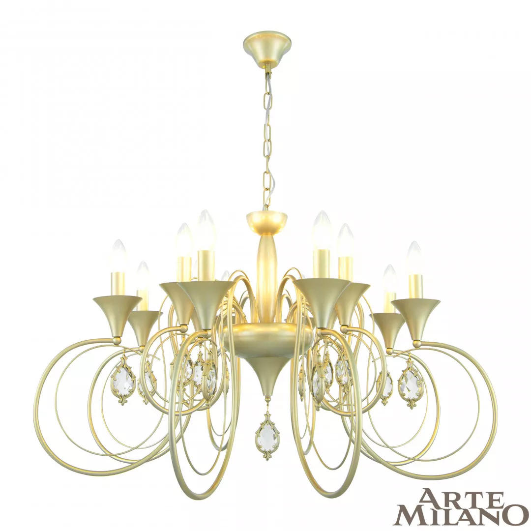 

Подвесная люстра Arte Milano 349920/8-4 CG
