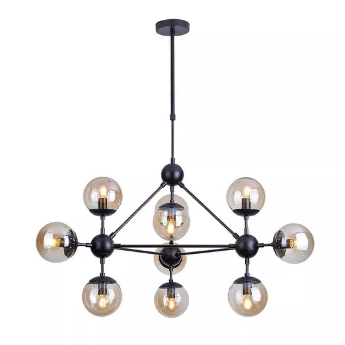 

Подвесная люстра Arte Lamp Bolla A1664SP-10BK