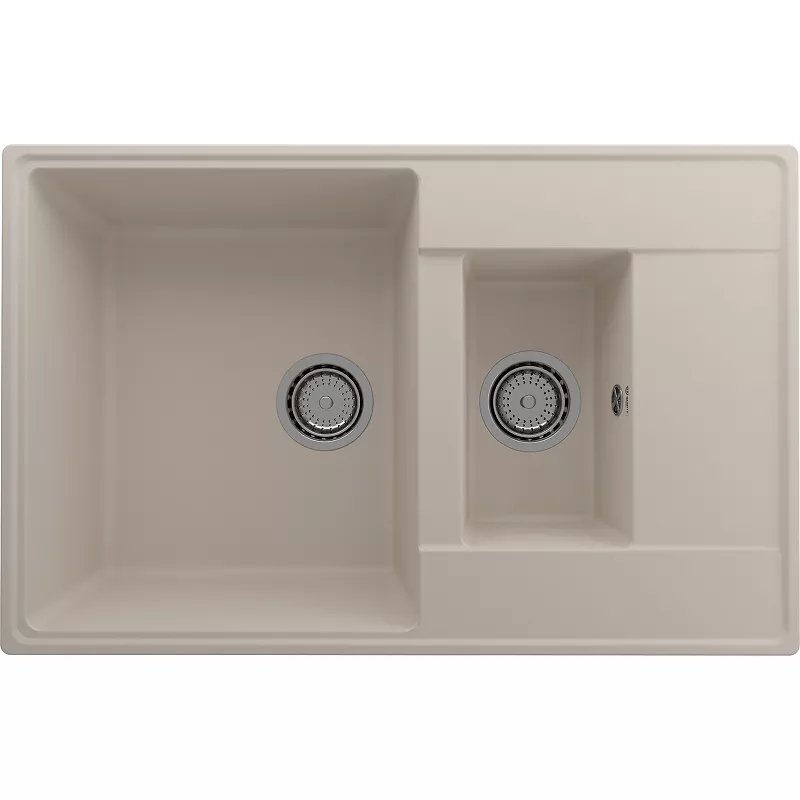 

Мойка кухонная Ulgran Quartz Prima 78 бежевый