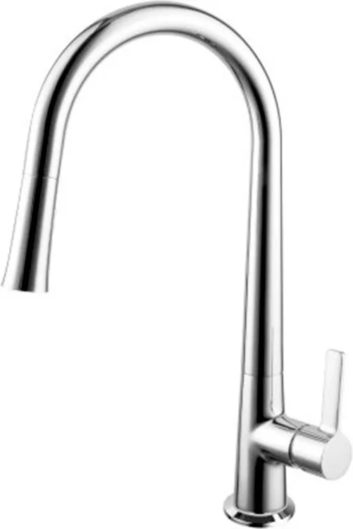 

Смеситель Lemark Soul LM6001C для кухонной мойки, Хром;серый