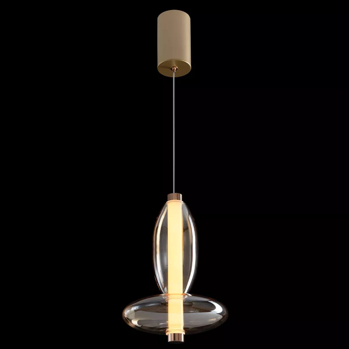 

Подвесной светодиодный светильник Crystal Lux Quasar SP10W Led Amber
