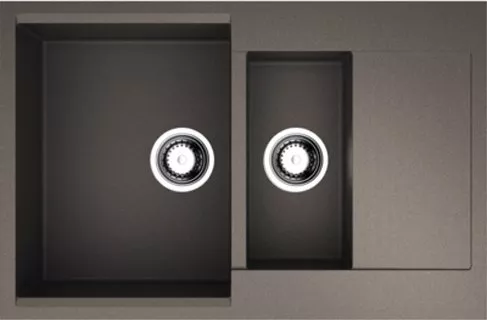 

Мойка кухонная Omoikiri Daisen 78-2-DС темный шоколад