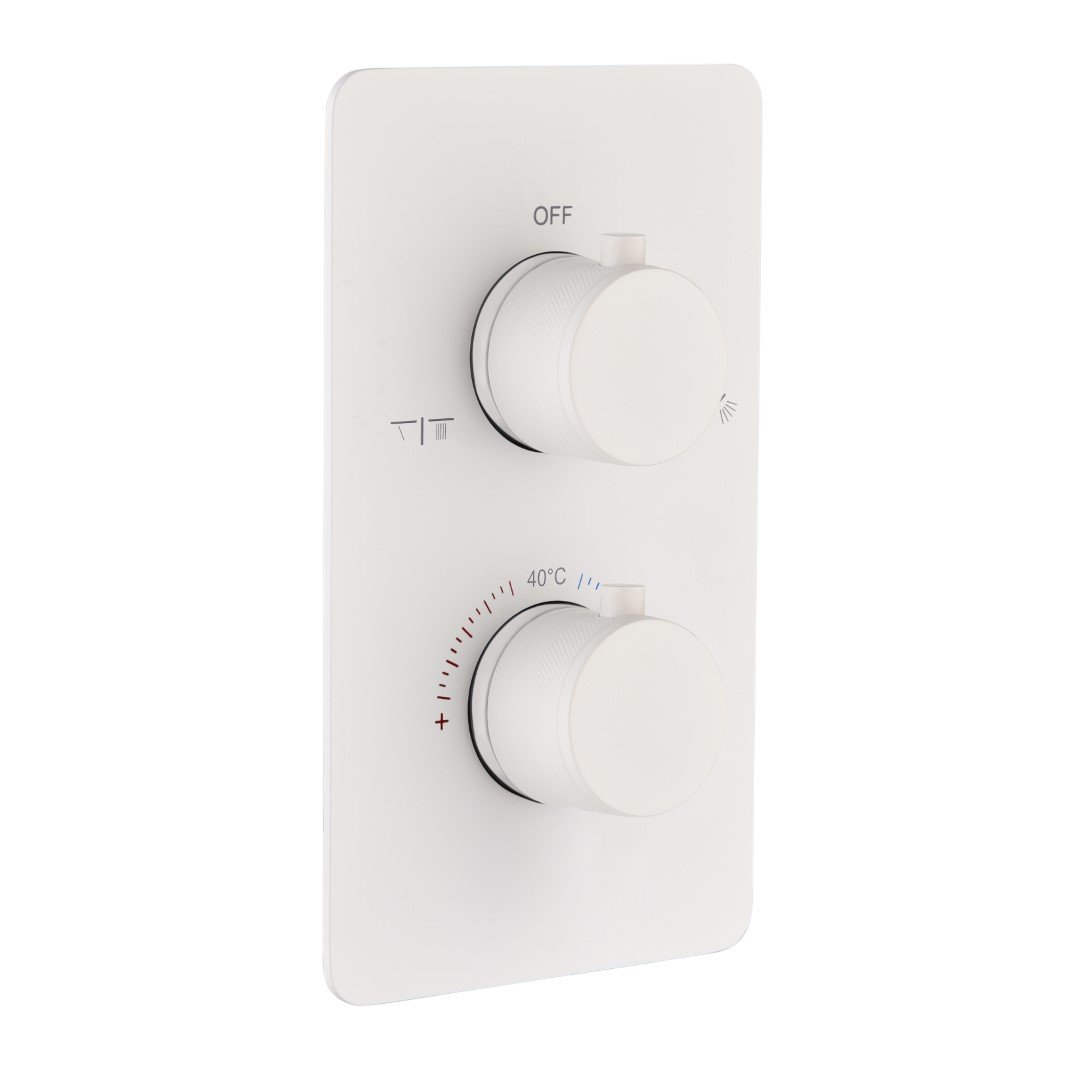 

Термостатический смеситель встраиваемый Boheme Cell 134-2-MW С ВНУТРЕННЕЙ ЧАСТЬЮ, белый матовый