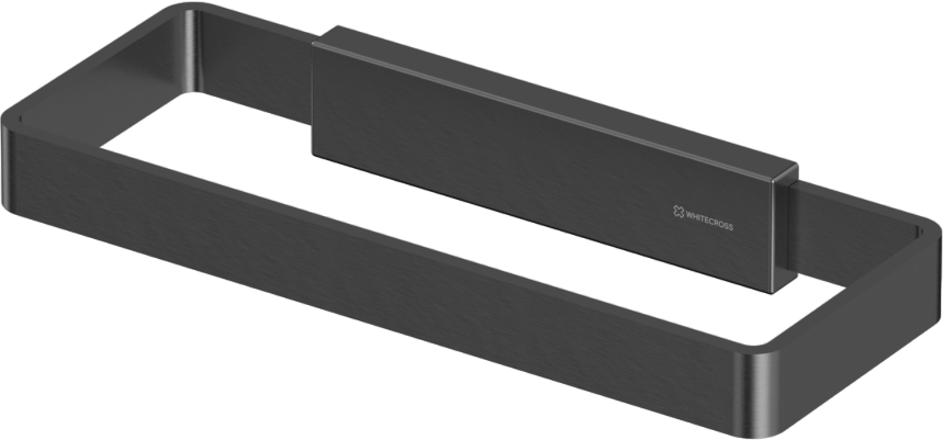 

Полотенцедержатель WHITECROSS Cubo CU2458GM оружейная сталь