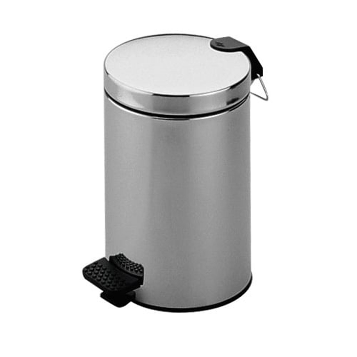 

KEUCO PLAN Ведро для мусора, напольное, с крышкой и педалью, 5 л, нержавеющая сталь
