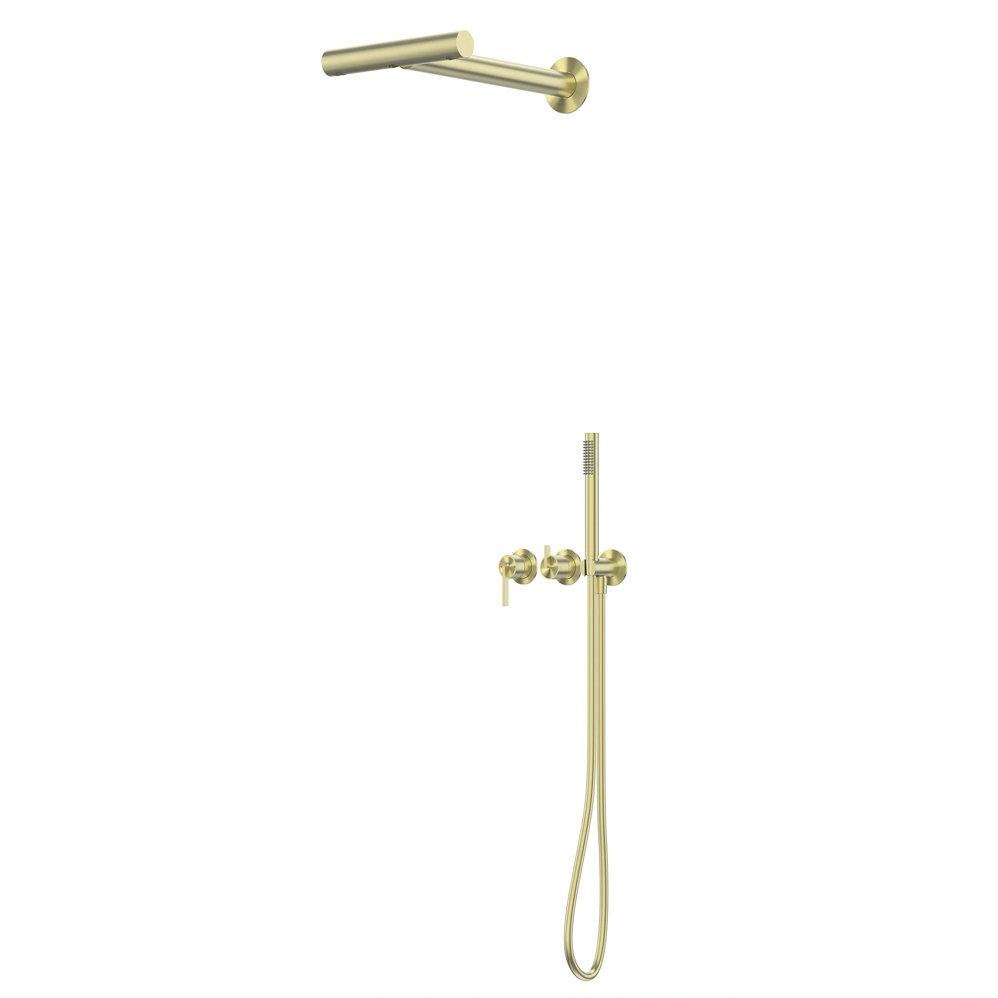 Душевой комплект Abber Perfekte 316 AF8A18BG С ВНУТРЕННЕЙ ЧАСТЬЮ брашированное золото 76900₽
