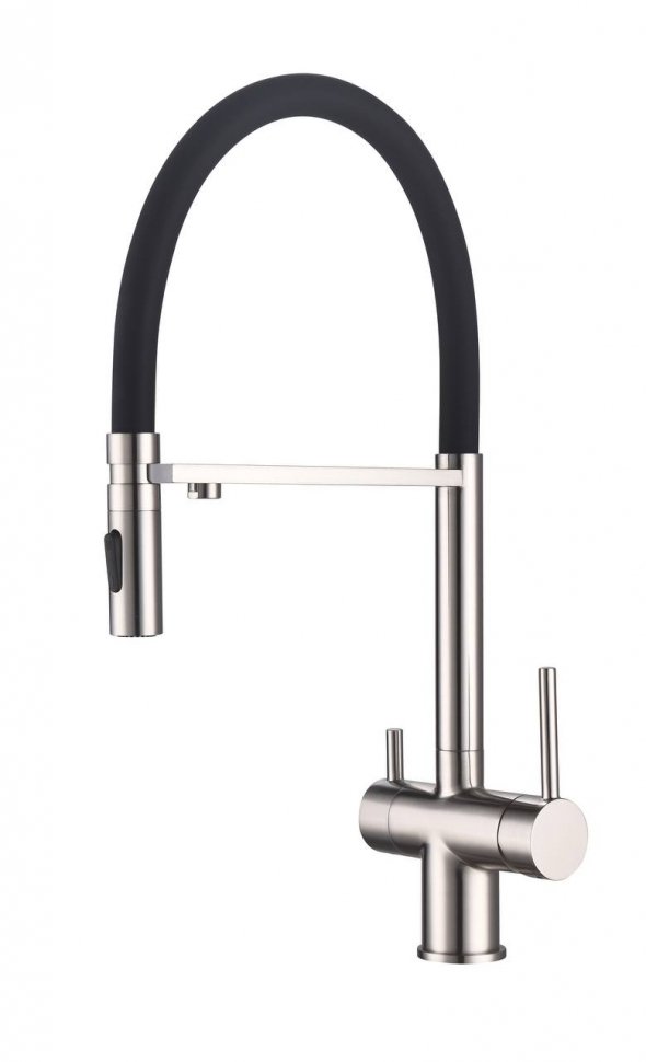 

Смеситель для кухни под фильтр на магните GROCENBERG GB4096NK (Kerox Венгрия)