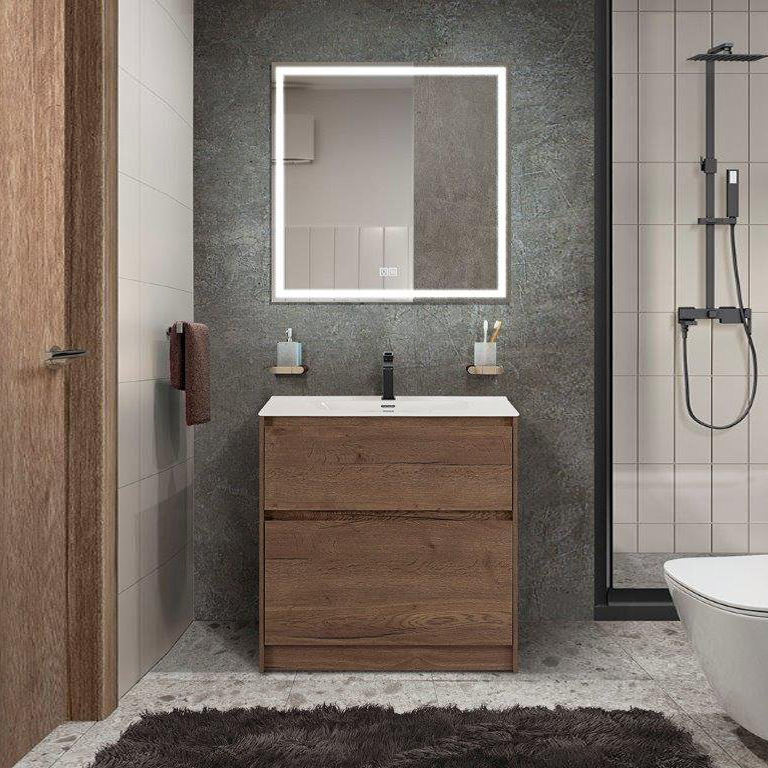 

Мебель для ванной комнаты BelBagno Kraft 39 70 напольная, rovere tabacco