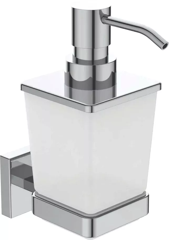 

Дозатор для мыла Ideal Standard Iom Square хром, белый (E2252AA)