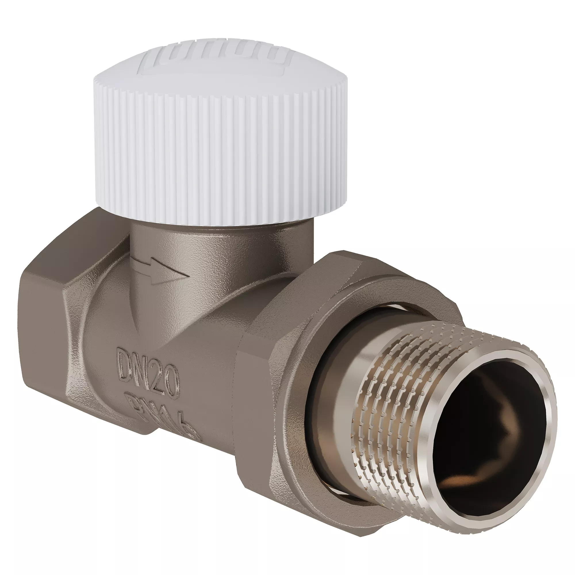 Клапан термостатический прямой Royal Thermo 3/4" М30х1,5