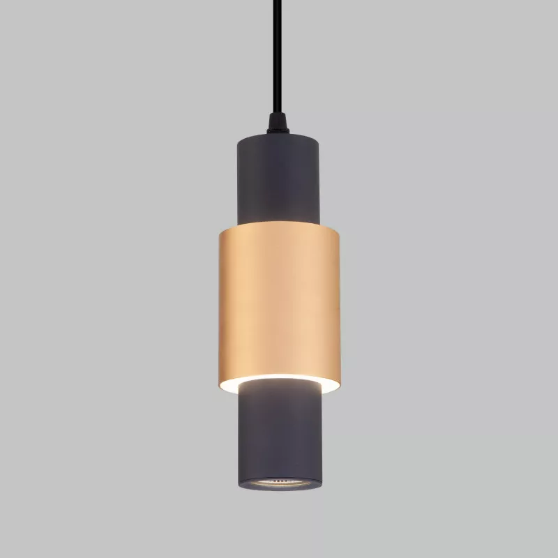 

Подвесной светильник Eurosvet Bento 50204/1 LED черный/матовое золото
