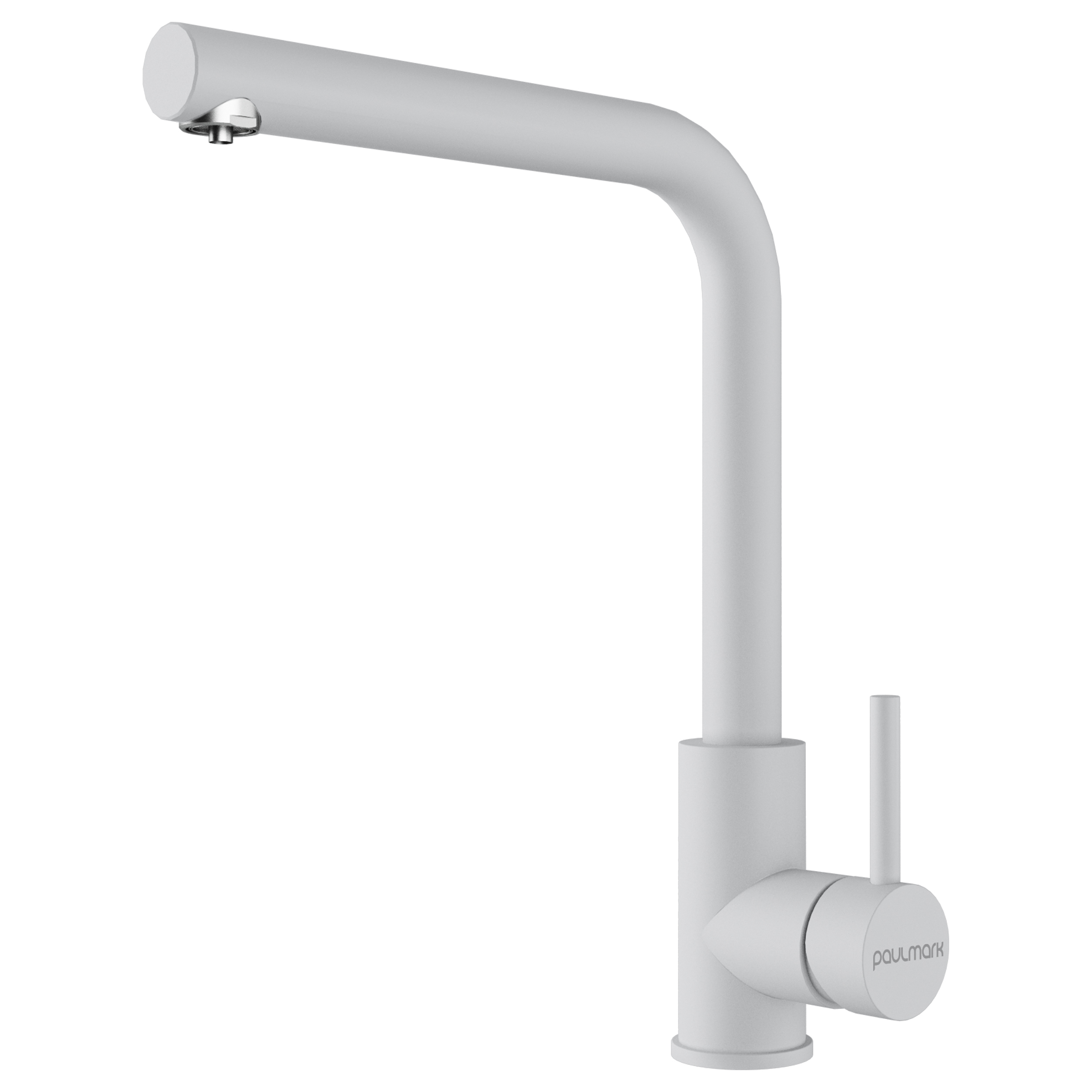 

Смеситель для кухни Paulmark Twin Tw213622-WH белый матовый