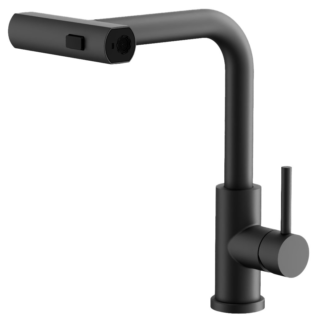 Смеситель для кухни BELZ B811 B74811-7 черный 4457₽