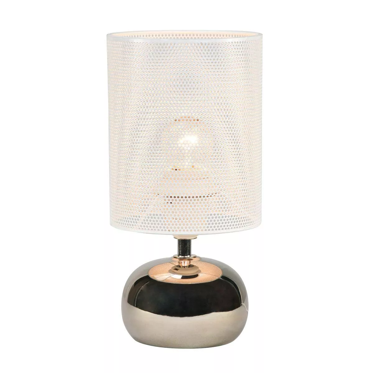 

Настольная лампа Uniel UML-B307 E14 Silver/White UL-00012423