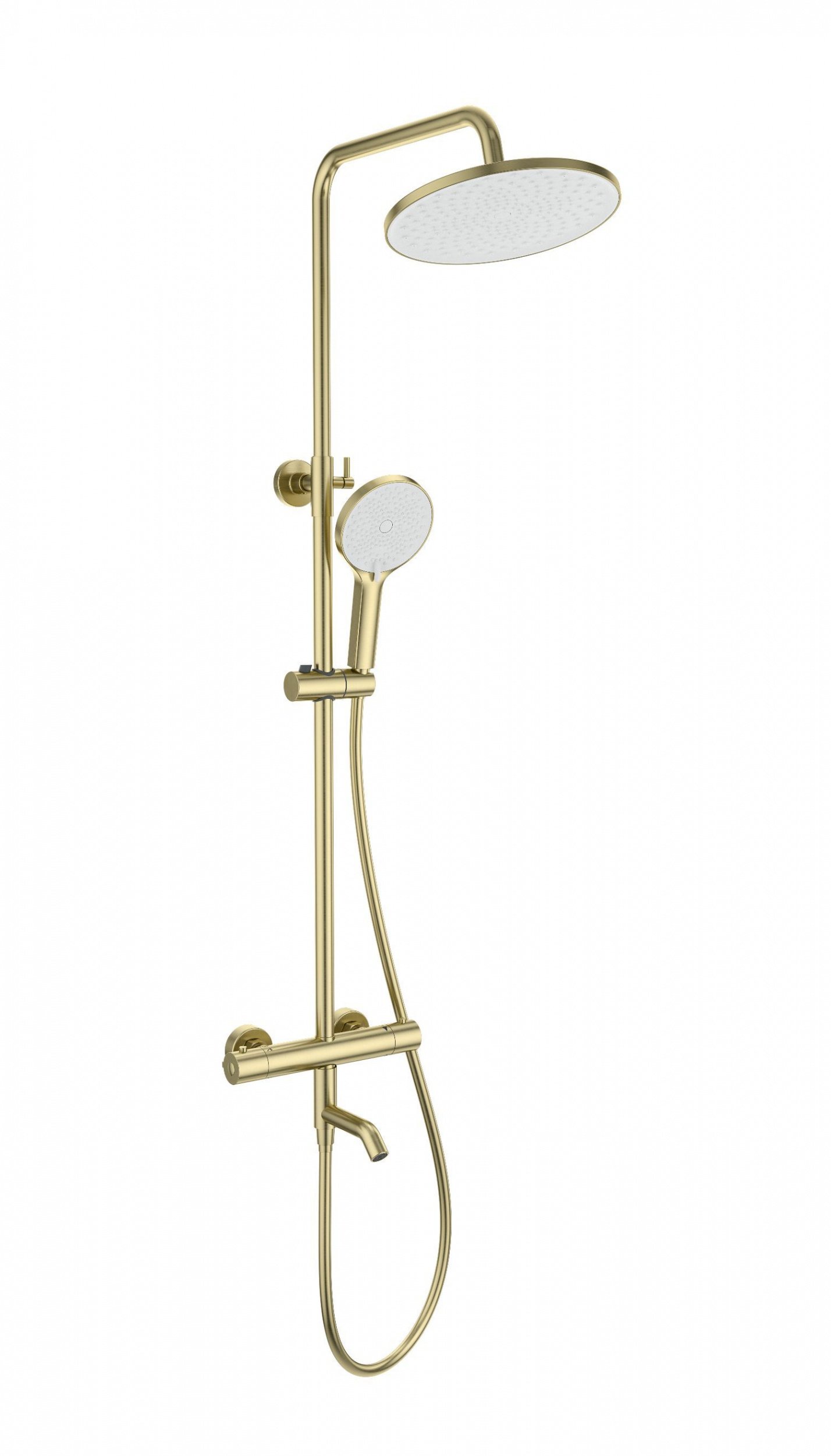 

Душевая стойка Wonzon & Woghand WW-B3065-T1-BG брашированное золото