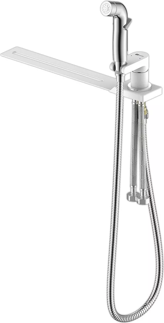 Гигиенический душ Lemark Solo LM7170CW для установки на унитаз, цвет белый - фото 1