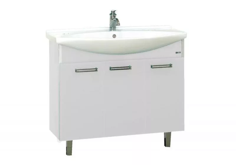 

Джулия -105 Тумба прямая белая White