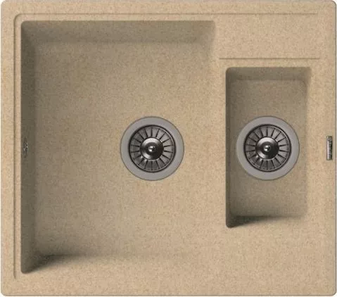 

Мойка кухонная Florentina Липси 580К песочный