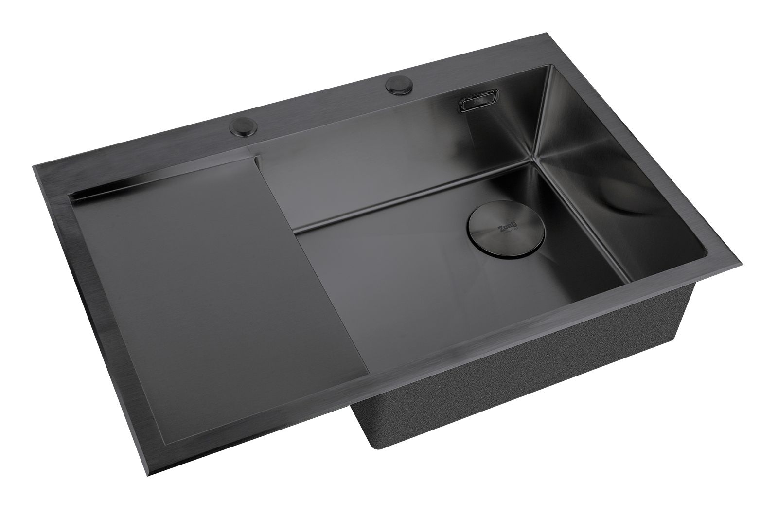 

Кухонная мойка ZorG LUX 7851-R GRAFIT