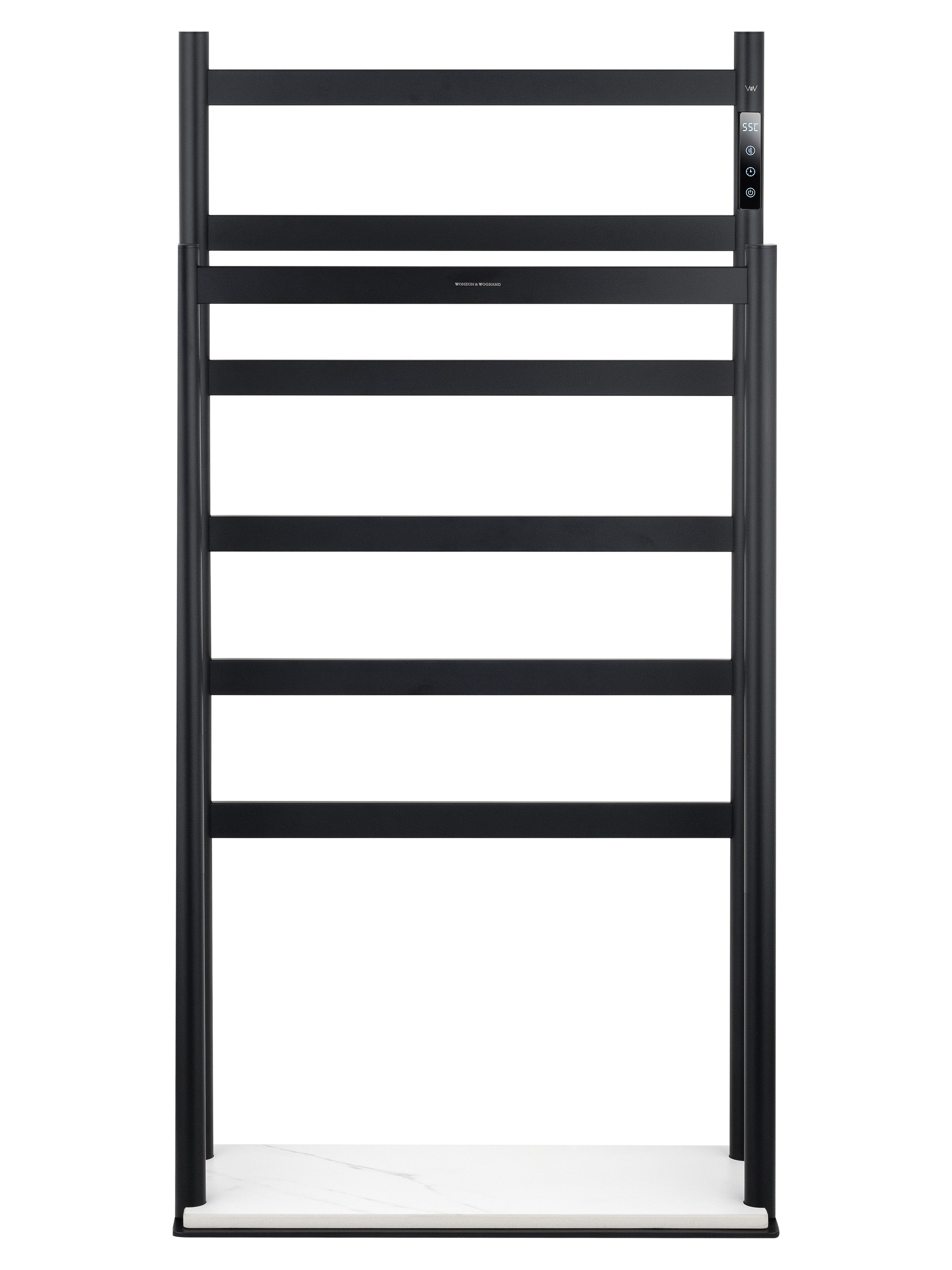 

Полотенцесушитель электрический Wonzon & Woghand Essen WW-A407-MB черный матовый