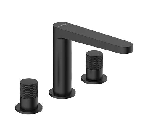 

Смеситель для раковины Wasserkraft Fulda 5235 черный soft-touch