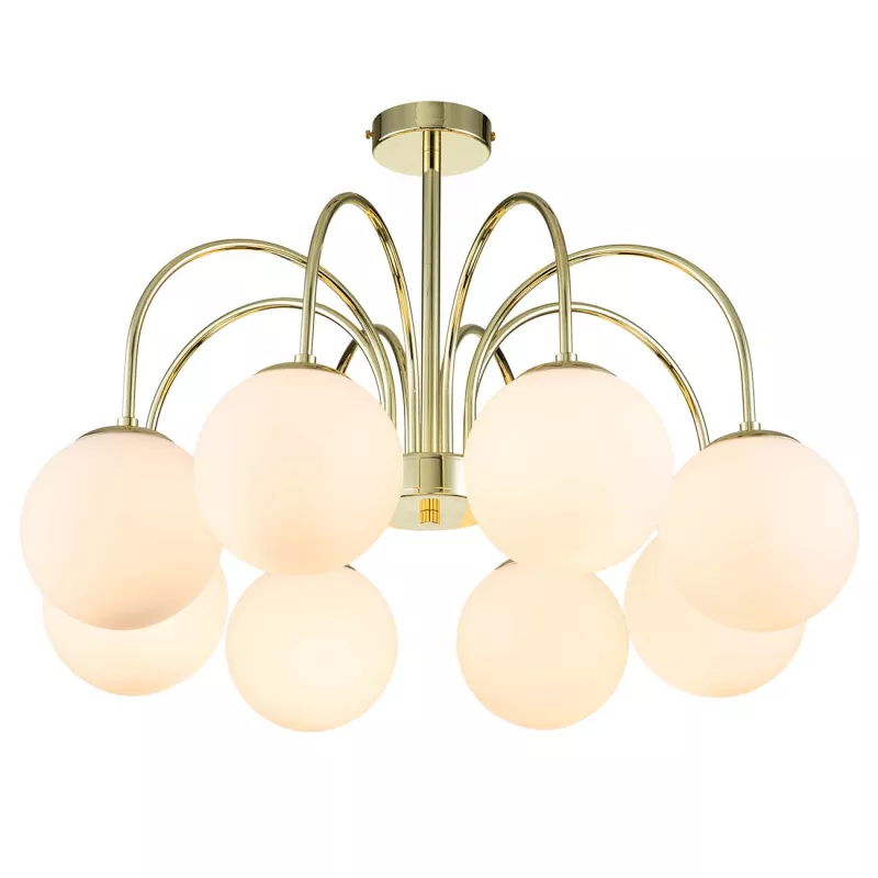 

Люстра на штанге Indigo Voga 13017/8R Gold V000326