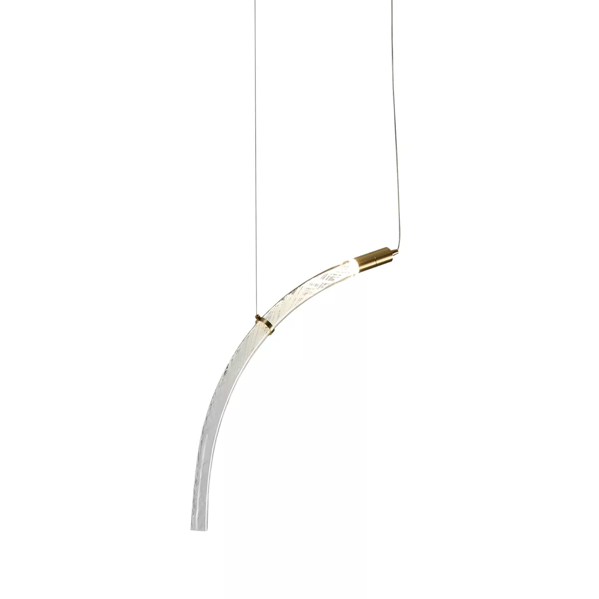 

Подвесной светильник Delight Collection OB2412-1 gold/clear