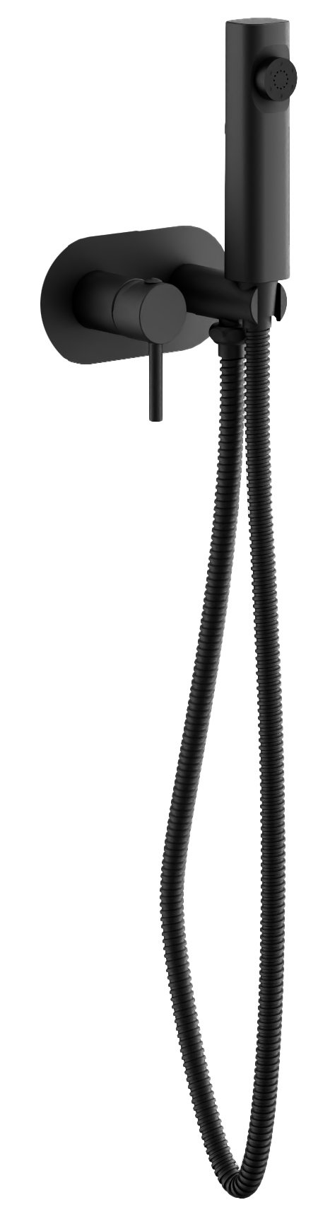 

Гигиенический душ BELZ B807 B55807-7 со смесителем, С ВНУТРЕННЕЙ ЧАСТЬЮ, черный