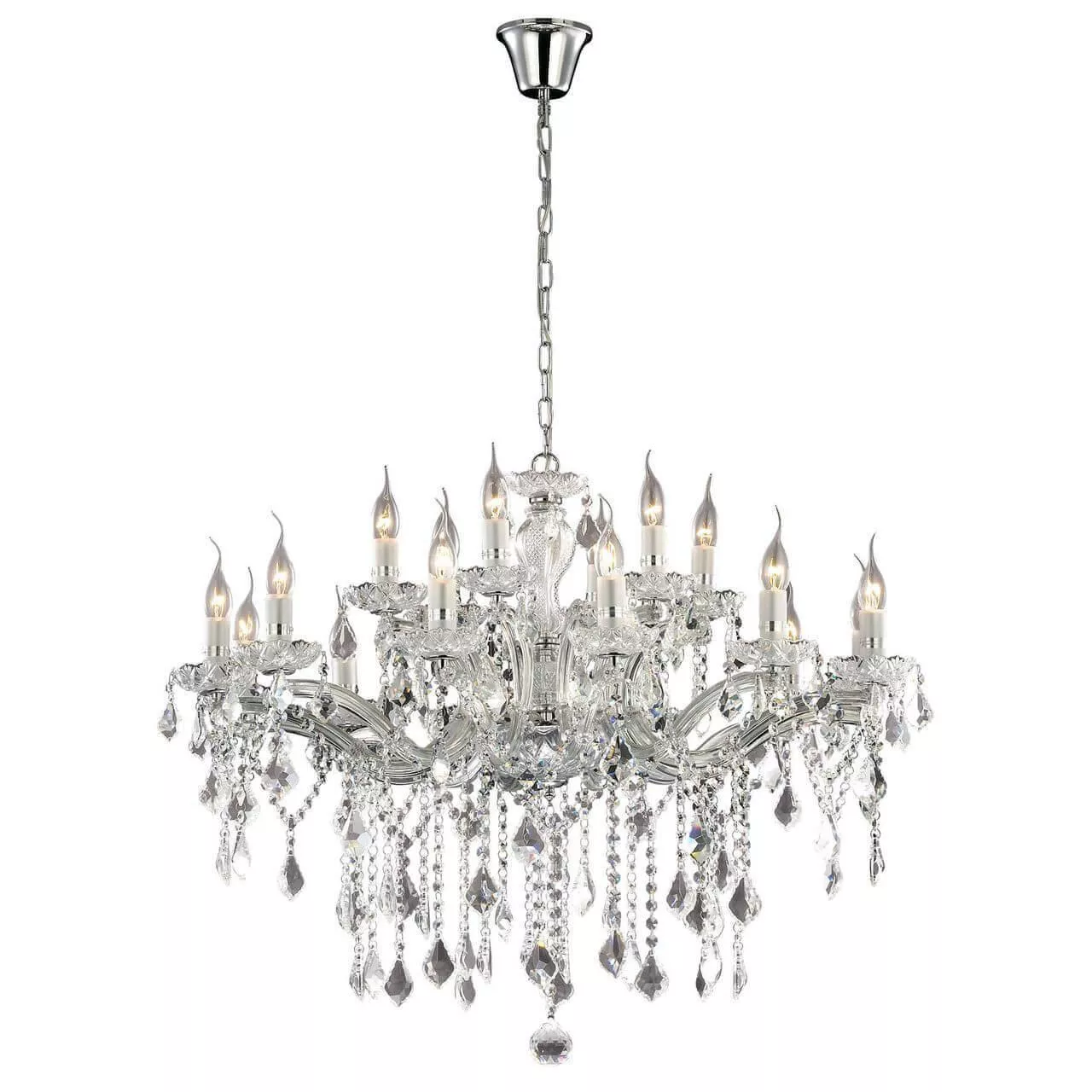 

Подвесная люстра Ideal Lux Florian SP18 Cromo 075150