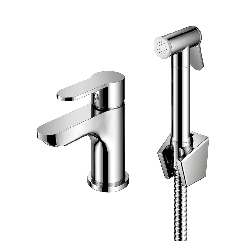 Комплект для раковины ProHanss P64.12 с гигиеническим душем, хром