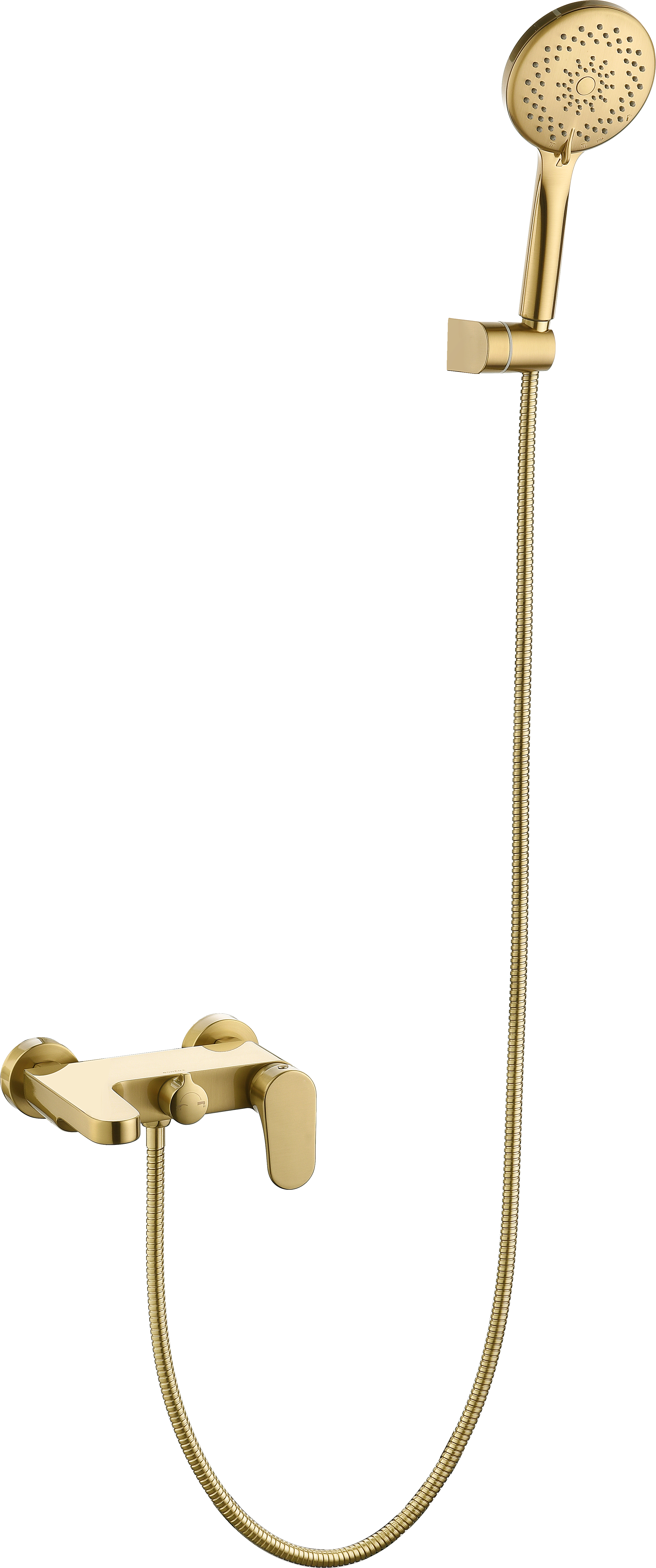 

Смеситель для ванны с душем Boheme Spectre 453-MG matt gold