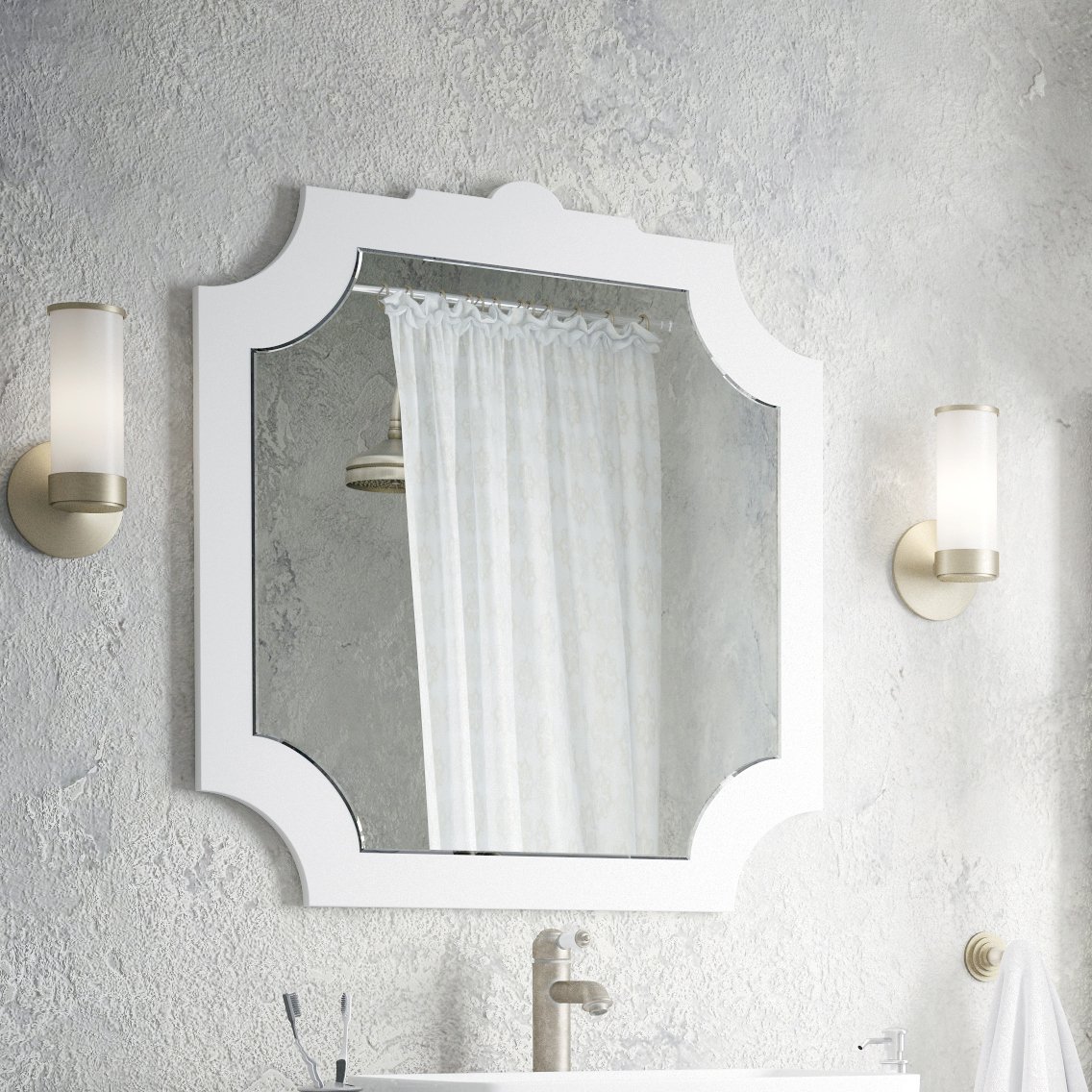 

Зеркало Corozo Манойр 85