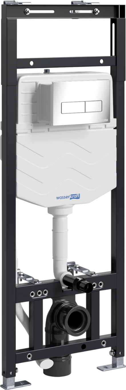 

Система инсталляции для унитазов Wasserkraft Alme 15TLT.010.ME.BN03 с кнопкой смыва никель