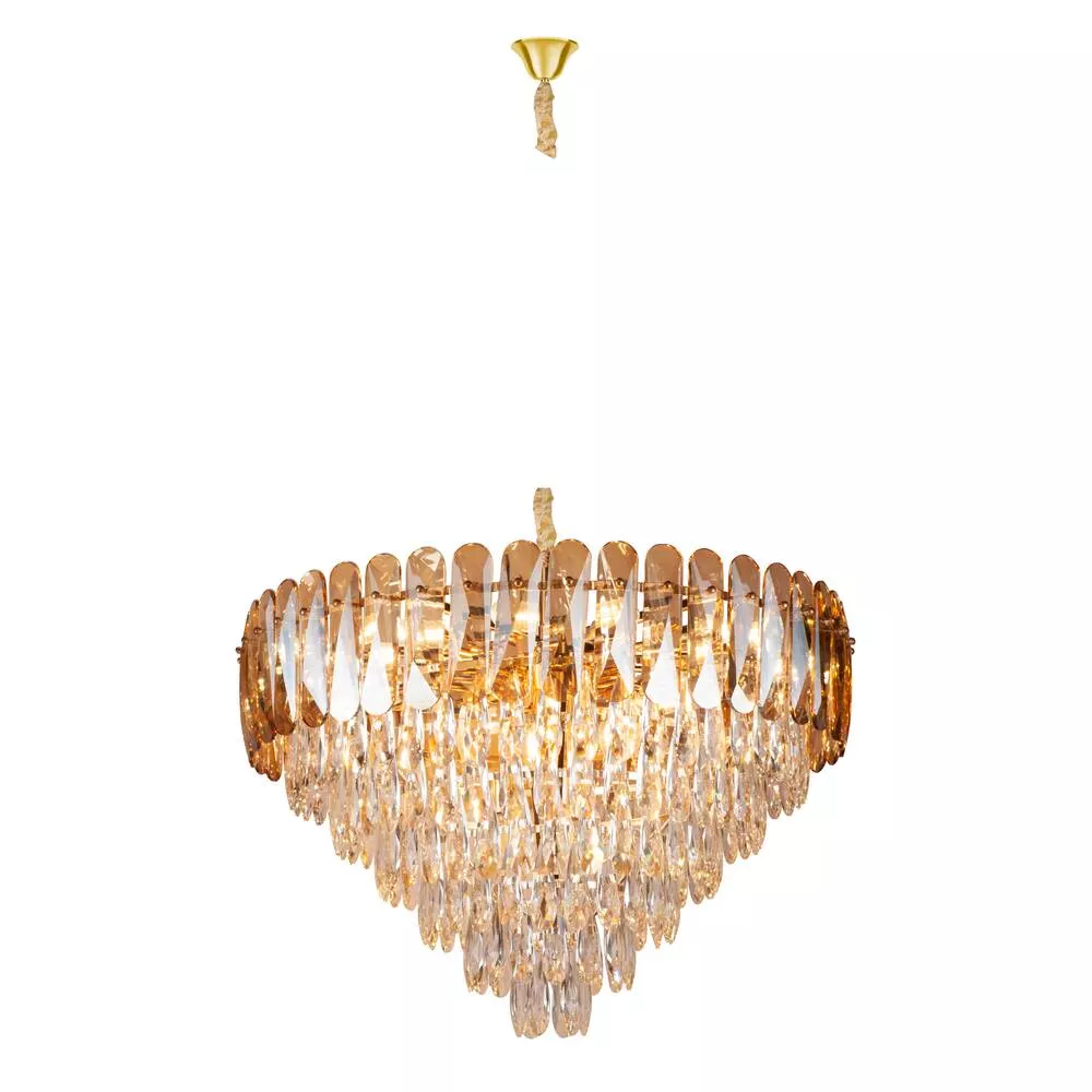 

Подвесная люстра AM Group SPARKLY D800V GOLD