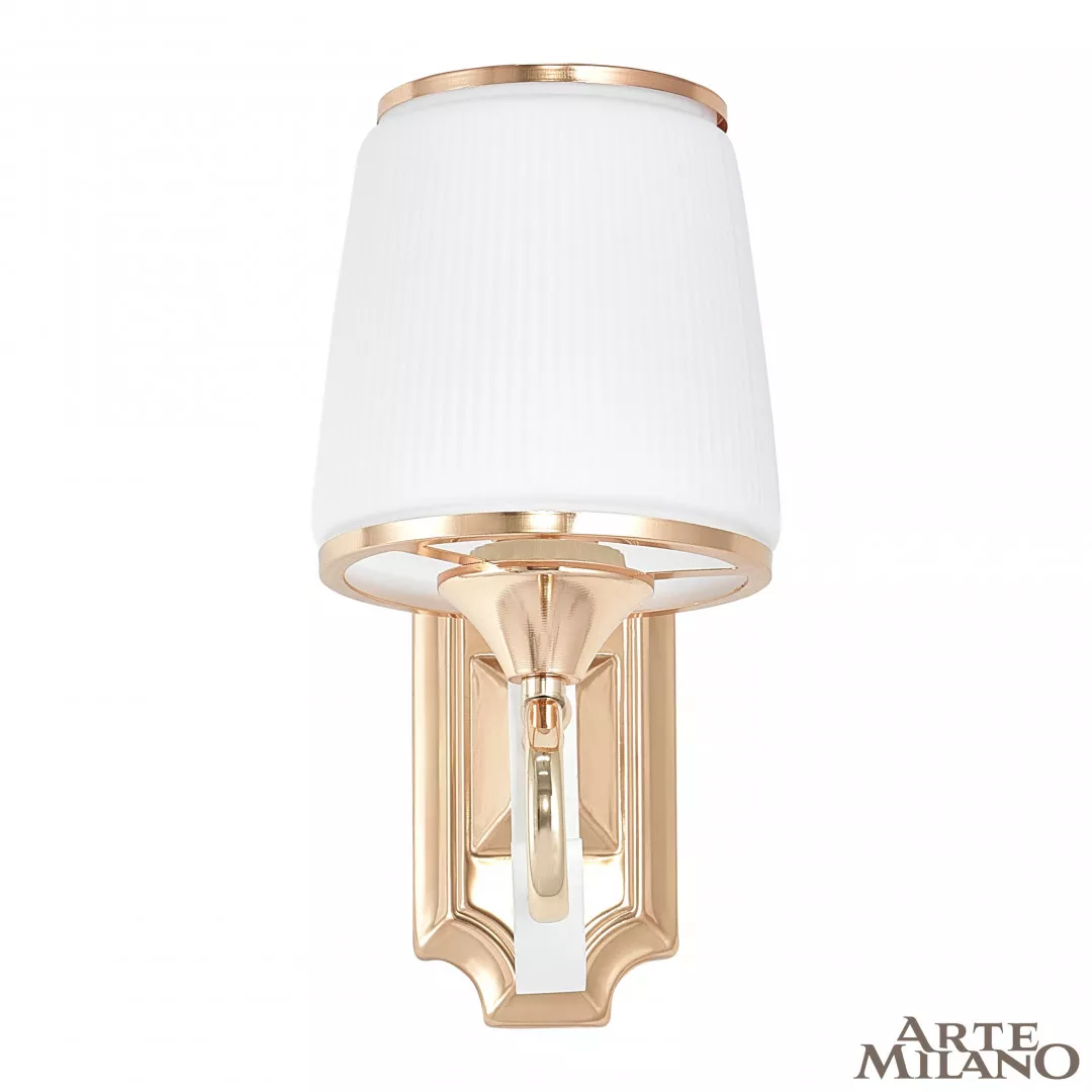 

Бра Arte Milano Florentia-3857 303857/1W Wh/Gd