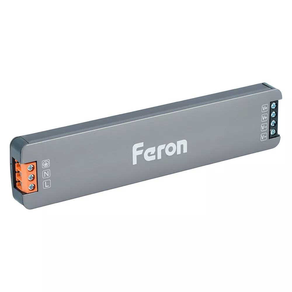 

Трансформатор для светодиодной ленты Feron LB010 150W 24V IP20 53147