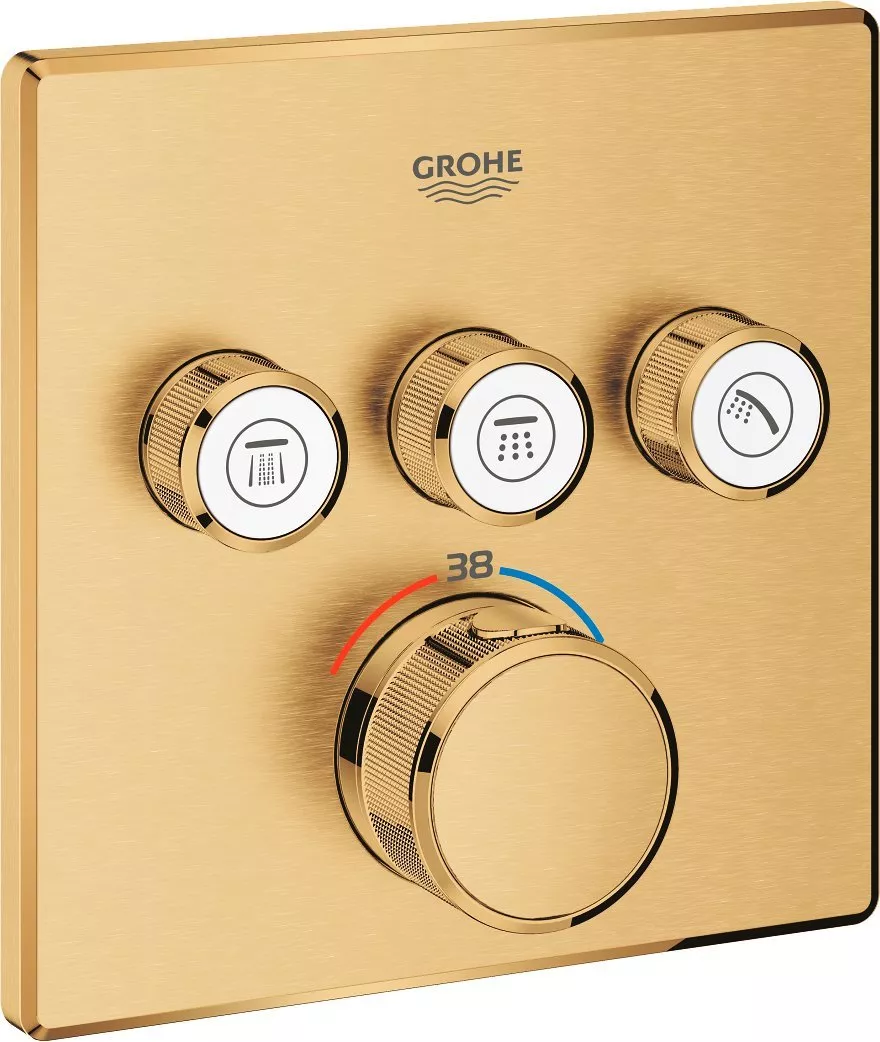 

Термостат Grohe Grohtherm SmartControl 29126GN0 для душа, холодный рассвет