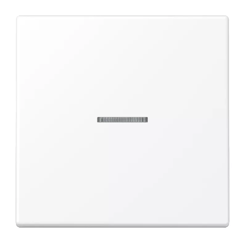 Выключатели  Santehnika Room Клавиша 1-ная с линзой Jung LS990 LS990KO5WWM