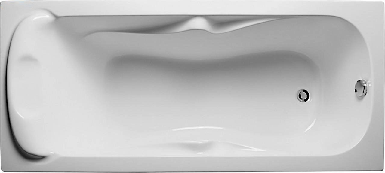 Акриловая ванна Marka One Dipsa 170x75, белый, акрил  - купить со скидкой