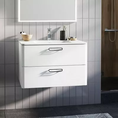 

Тумба с раковиной Iddis Brick 80