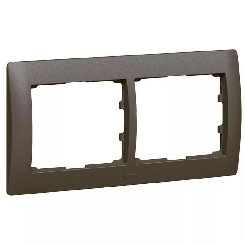 

Рамка 2-постовая Legrand Galea Life темная бронза 771202