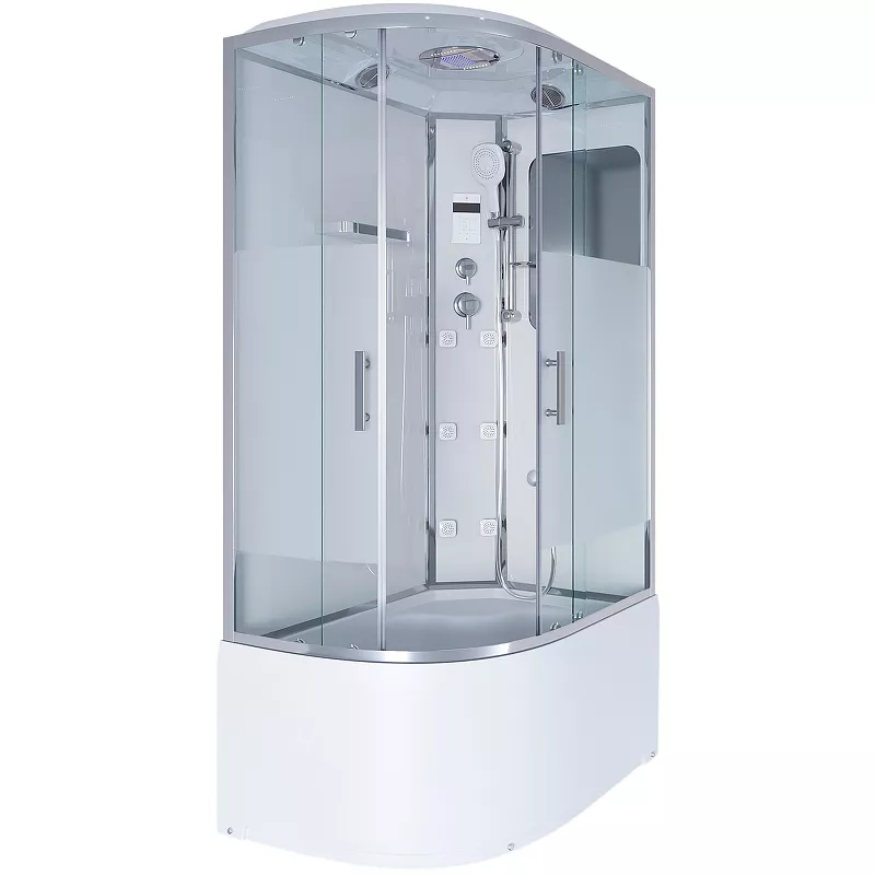 

Душевая кабина Niagara Ultra 120х80 хром стекло прозрачное с гидромассажем