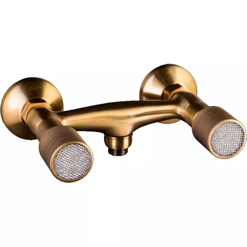 

Смеситель для душа Boheme Royal Cristal бронза