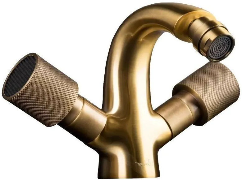 

Смеситель для биде Boheme Royal Cristal бронза с черными кристаллами Preciosa