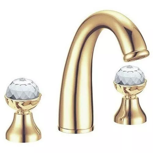 

Смеситель для раковины Boheme Medici бронза с кристаллами Swarovski
