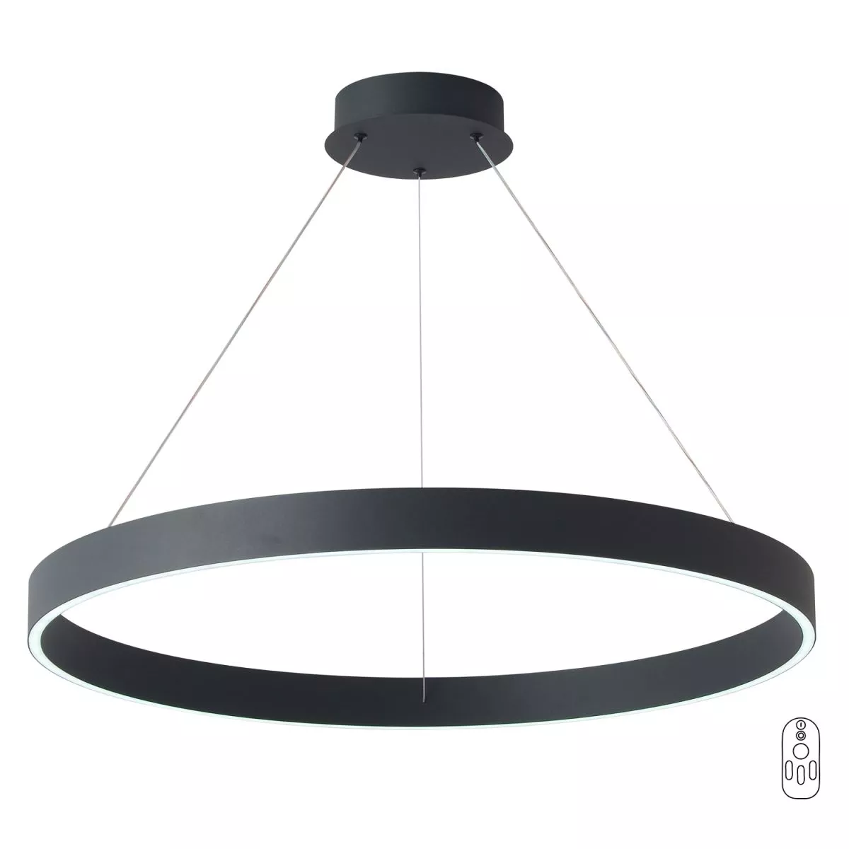 

Подвесная люстра Crystal Lux TRON SP70W LED BLACK