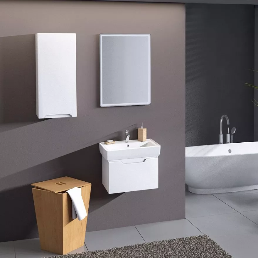 

Мебель для ванной Dreja.eco Tiny 50 белая