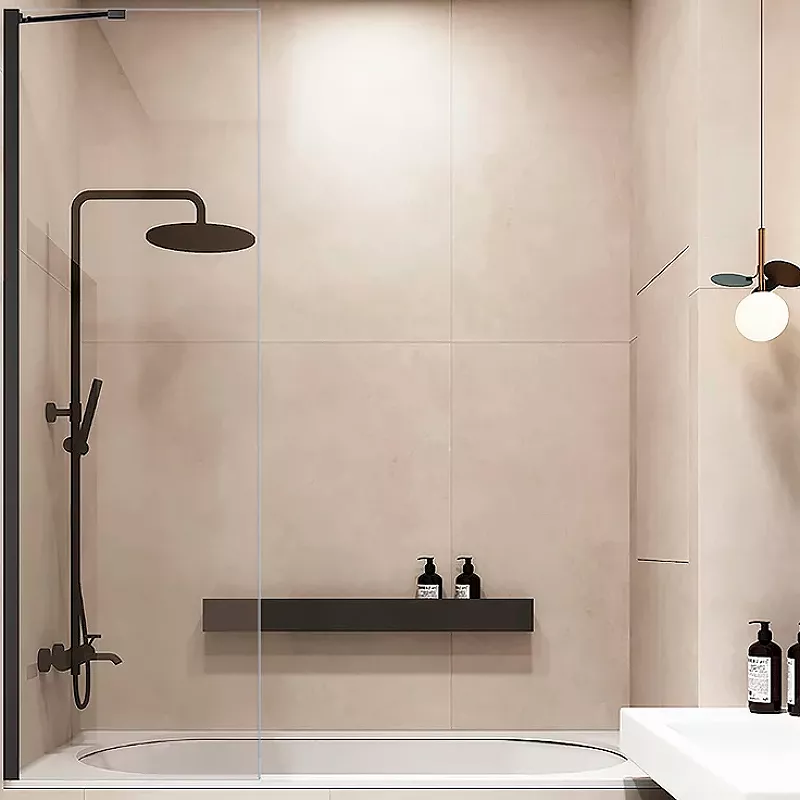

Шторка на ванну Veconi Palau PL-84B 60x150, черный